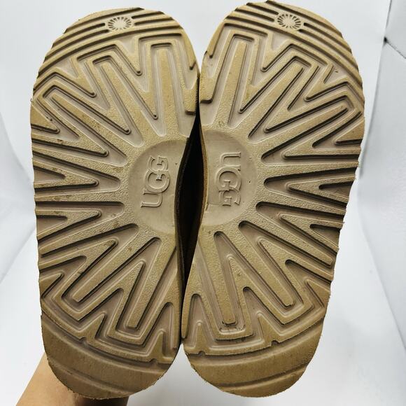 Size 3 - UGG Tasman Slipper Chestnut Winter 5955-CHE Women's Slipper - Picture 5 of 9